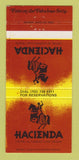 Matchbook Cover - Hacienda Hotel Casino Las Vegas NV 30 Strike