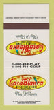 Matchbook Cover - Casa Blanca Resort Casino Mesquite NV 30 Strike