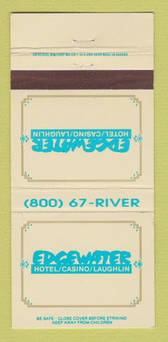 Matchbook Cover - Edgewater Hotel Casino Laughlin NV 30 Strike