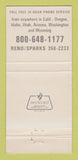 Matchbook Cover - Nugget Hotel Casino Reno NV General Store WEAR 30 Strike