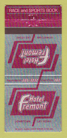 Matchbook Cover - Hotel Fremont Las Vegas NV 30 Strike