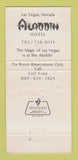 Matchbook Cover - Aladdin Hotel Las Vegas NV WEAR 30 Strike