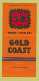 Matchbook Cover - Gold Coast Casino Las Vegas NV 30 Strike