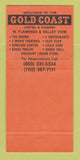 Matchbook Cover - Gold Coast Casino Las Vegas NV 30 Strike