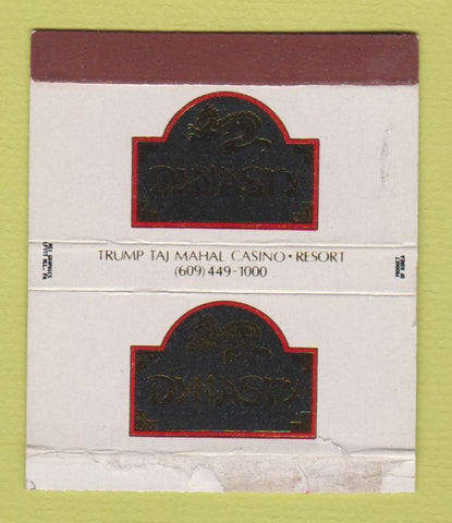 Matchbox - trump Taj Mahal Casino Resort Atlantic City NJ Dynasty