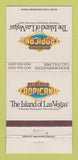 Matchbook Cover - Tropicana Hotel Casino Las Vegas NV 30 Strike