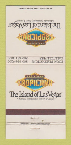 Matchbook Cover - Tropicana Hotel Casino Las Vegas NV 30 Strike