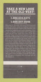 Matchbook Cover - Sam's Town Casino Hotel Las Vegas NV 30 Strike