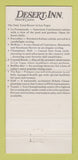 Matchbook Cover - Desert Inn Hotel Casino Las Vegas NV 30 Strike