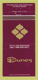 Matchbook Cover - Dunes Hotel Casino Las Vegas NV 30 Strike