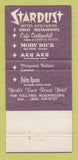 Matchbook Cover - Stardust Hotel Casino Las Vegas NV girlie 30 Strike