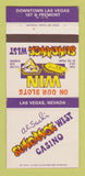 Matchbook Cover - Sundance West Casino Las Vegas NV 30 Strike