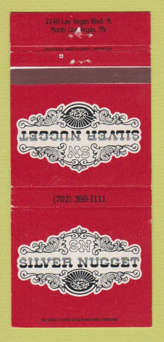 Matchbook Cover - Silver Nugget Casino Las Vegas NV 30 Strike