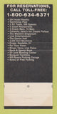 Matchbook Cover - Sam's Town Casino Hotel Las Vegas NV 30 Strike
