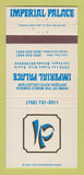 Matchbook Cover - Imperial Palace Casino Las Vegas NV 30 Strike