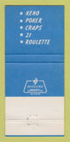 Matchbook Cover - Silver City Casino Las Vegas NV 30 Strike