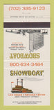 Matchbook Cover - Showboat Hotel Casino Las Vegas NV 30 Strike