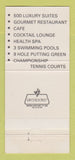 Matchbook Cover - Alexis Park Resort Hotel Las Vegas NV 30 Strike