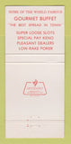 Matchbook Cover - Silver Slipper Casino Las Vegas NV 30 Strike