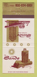 Matchbook Cover - Sands Hotel Casino Las Vegas NV 30 Strike