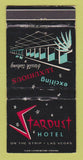 Matchbook Cover - Stardust Hotel Casino Las Vegas NV WEAR 30 Strike