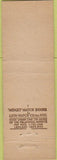 Matchbook Cover - MccInery Ladies clothes Honolulu HI Midget