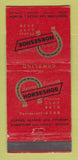 Matchbook Cover - Benny Binion's Horseshoe Casino Las Vegas NV 30 Stick