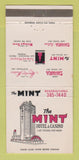 Matchbook Cover - Mint Hotel Casino Las Vegas NV 30 Strike