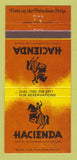 Matchbook Cover - Hacienda Hotel Casino Las Vegas NV 30 Strike