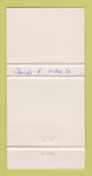 Matchbook Cover - St Boniface University College PURPLE 30 Strike
