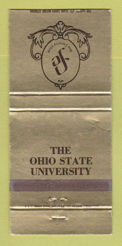 Matchbook Cover - Ohio State University Columbus OH Faculty Club 30 Strike
