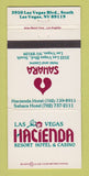 Matchbook Cover - Las Vegas Hacienda Hotel Casino NV WEAR 30 Strike