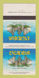 Matchbook Cover - Excalibur Hotel Casino Las Vegas NV 30 Strike