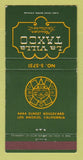 Matchbook Cover - La Villa Taxco Mexican Restaurant Los Angeles CA 30 Strike