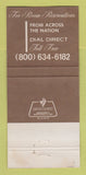 Matchbook Cover - Fremont Hotel Casino Las Vegas NV 30 Strike