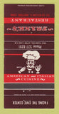 Matchbook Cover - Frank's Restaurant Hartford CT 30 Strike