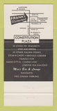 Matchbook Cover - Frank's Restaurant Hartford CT 30 Strike