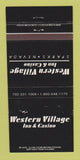 Matchbook Cover - Western Village Inn Casino Sparks NV 30 Strike