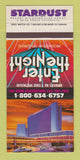 Matchbook Cover - Stardust Hotel Casino Las Vegas NV  30 Strike