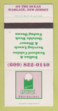 Matchbook Cover - Greenhouse Restaurant Margate NJ SAMPLE 30 Strike