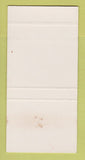 Matchbook Cover - Greenhouse Restaurant Margate NJ SAMPLE 30 Strike