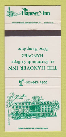 Matchbook Cover - Hanover Inn NH Dartmouth College 30 Strike