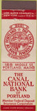 Matchbook Cover - Canal National Bank Portland ME Midget