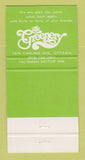 Matchbook Cover - The Greenery Talisman Motor Inn Ottawa ON 30 Strike