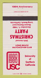 Matchbook Cover University of Southern California Los Angeles RMS 1980 30 Strike