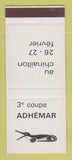 Matchbook Cover - Au Chinaillon Fevrier France SAMPLE
