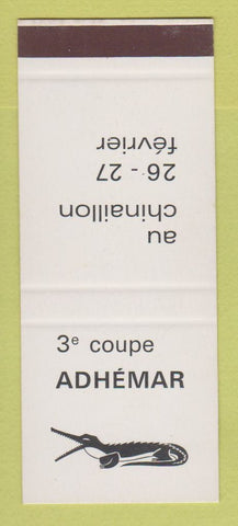Matchbook Cover - Au Chinaillon Fevrier France SAMPLE