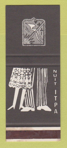 Matchbook Cover - Unit Itpa Paris France Agriculture SAMPLE WEAR