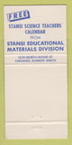 Matchbook Cover - Fisher Scientific Chicago IL Textbooks supplies WORN 30 Strike