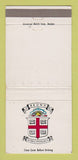 Matchbook Cover - Brown University? WEAR 30 Strike